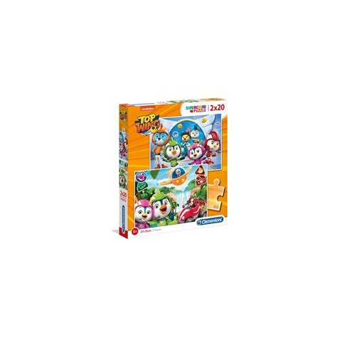 Puzzle Top Wing 2x20 Pcs Clementoni 495 € Puzzles Infantis
