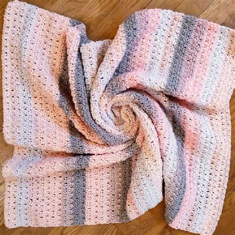 Crochet Baby Blanket Pattern | Trinity Lullaby Blanket by Katherine ...