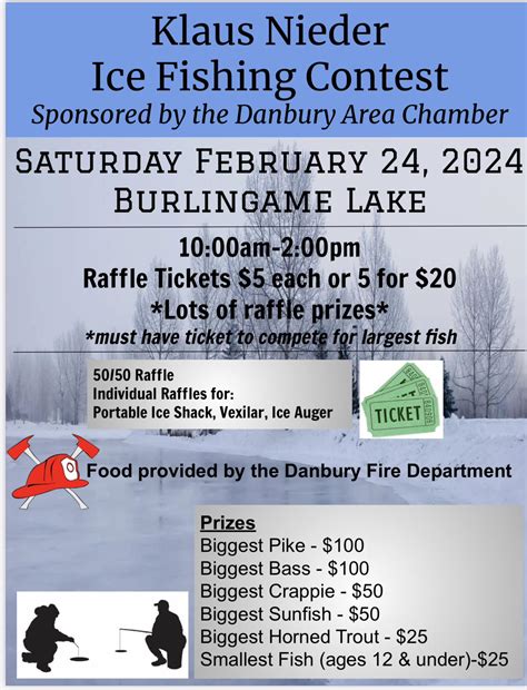 Ice Fishing Contest - Burnett County, Wisconsin