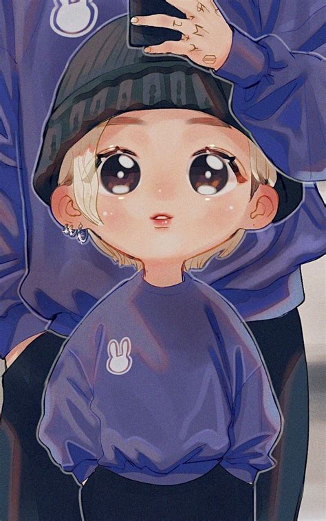 미소 on Twitter Jungkook fanart Bts drawings Chibi