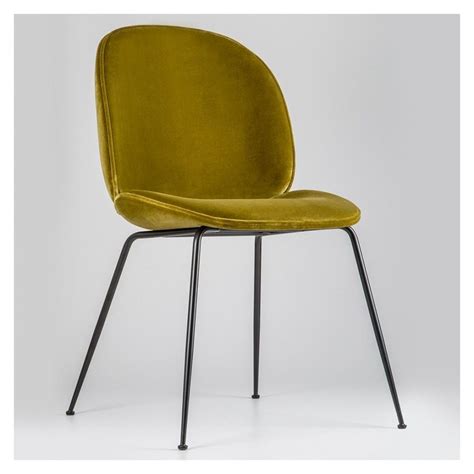 20 The Best Dark Olive Velvet Iron Dining Chairs