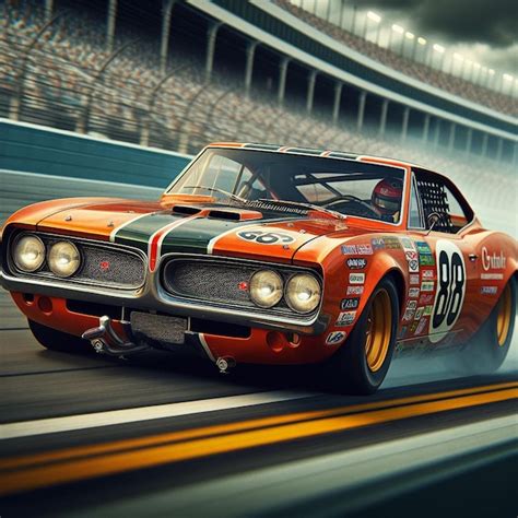 premium psd  race car   number    front