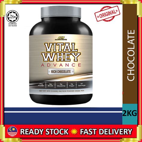 Protein Halal Vital Whey Advance 2kg Whey Isolate With 24g Protein