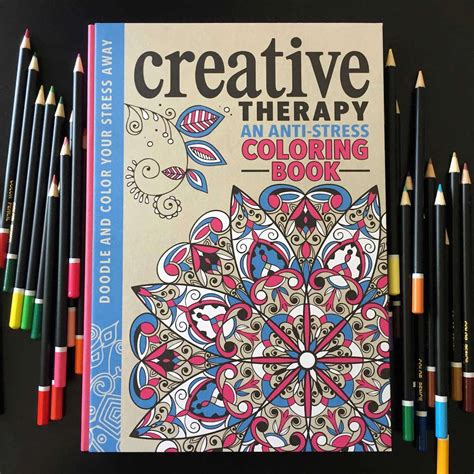 Anti-Stress Coloring Book – all ages can enjoy this old-school