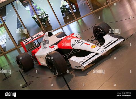 Ayrton Senna S Mclaren Honda Showed During The Senna Forever