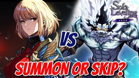 Who To Go For Silver Mane Beast Baek Or Cha Hae In Pre Global Summon