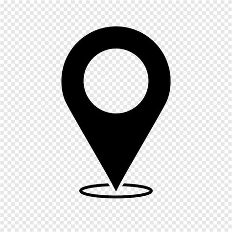 Icono de pin de ubicación marcador de lugar de pin de mapa ilustración