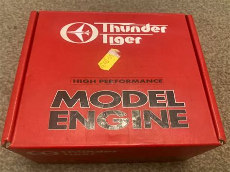 Thunder Tiger Rc Model Plane Engine Gp Carb Muffler Boxed Os