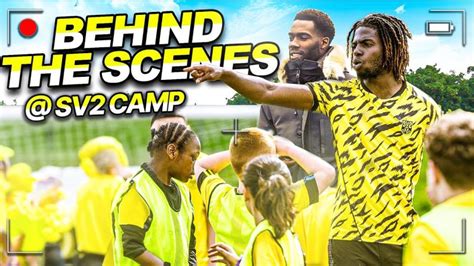 Behind The Scenes Of The Sv2 Football Camp Ft Sv2 Ldn Movements Savva