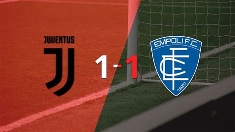 Juventus No Pudo En Casa Ante Empoli Y Empataron 1 1 Infobae