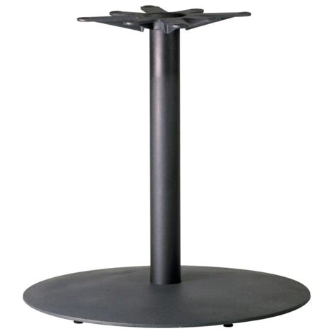 Contract Furniture Durham Large Dining Height Base Black