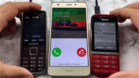 Fake And Real Mobile Call Honor C Samsung Gt C Nokia