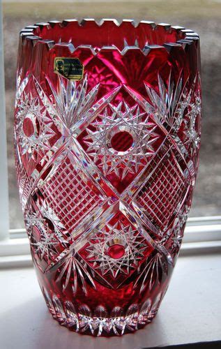 318 Best Images About Vintage Cut Glass Crystal On Pinterest Glass Vase Glasses And Crystal Vase