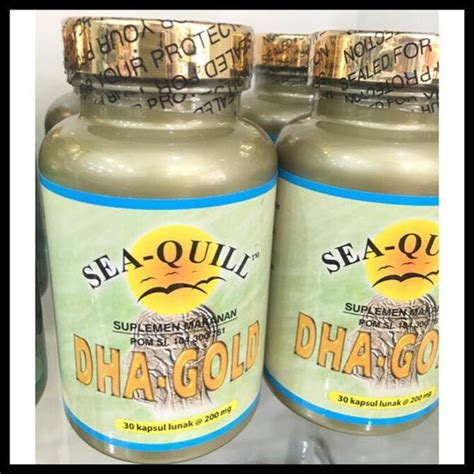 Jual Sea Quill Dha Gold Mg Tablet Sea Quill Dha Gold Seaquill