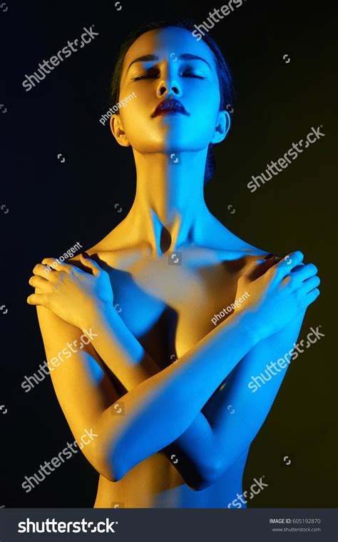 Fashion Art Photo Elegant Nude Woman Stock Photo Shutterstock