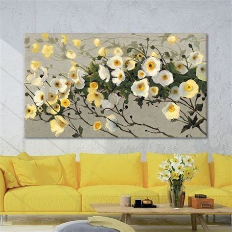 Pin by Patricia Moreno on cabaña amarilla floral Abstract canvas