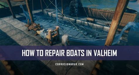 How to Repair Boats in Valheim - Corrosion Hour