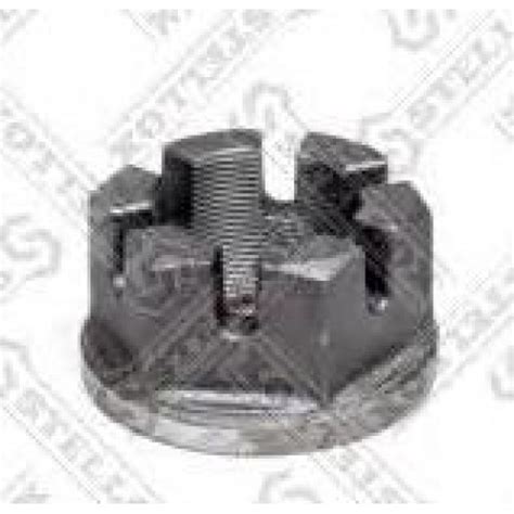 Гайка ступицы BPW M60x2 H=56 SW85 корончатая STELLOX