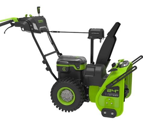 Снегоуборщик Greenworks GD82ST56k5, 82v, 61 см, в комплекте 3 шт. АКБ 5 ...