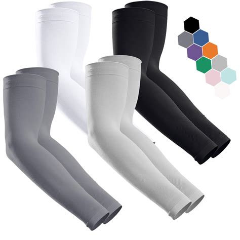 Snapklik.com : GOUNOD Sun Protection Cooling Compression Arm Sleeves