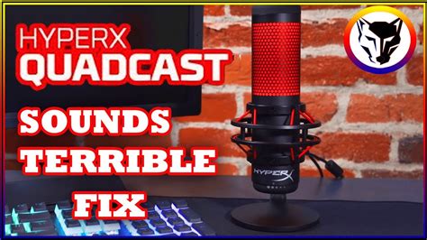 HOW TO FIX HYPER X QUADCAST TERRIBLE SOUND 2025 YouTube