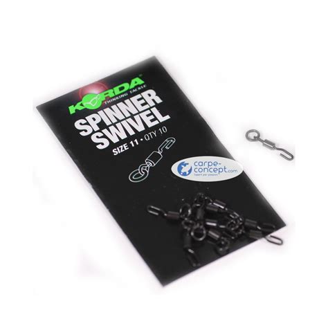 10 Spinner Swivel Größe 11 Kspin Korda