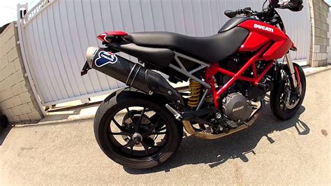 Ducati Hypermotard 796 Termignoni Full Exhaust YouTube