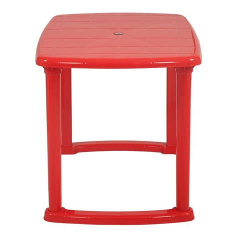 Supreme Arjun Red Plastic Table At Rs Supreme Dining Table In