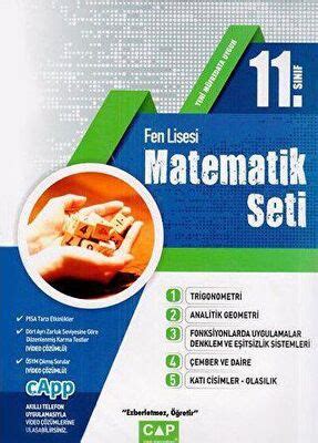 Çap Yayınları 11 Sınıf Fen Lisesi Matematik Seti Bkmkitap