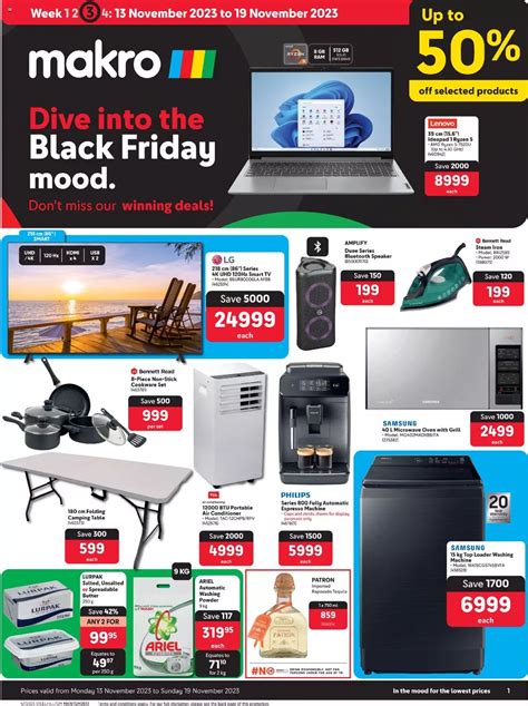 Makro Specials 13 19 November 2023 Makro Black Friday Deals