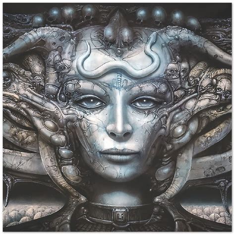 Hr Giger Poster Hr Giger Print Li I Poster Hr Giger Art Etsy