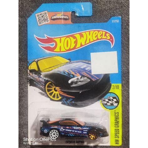 Hot Wheels HW Speed Graphics Toyota Supra NITTO Black Shopee Philippines