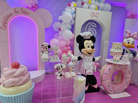 Minnie Confeiteira Personalizada Arte Alegria Decora O Para