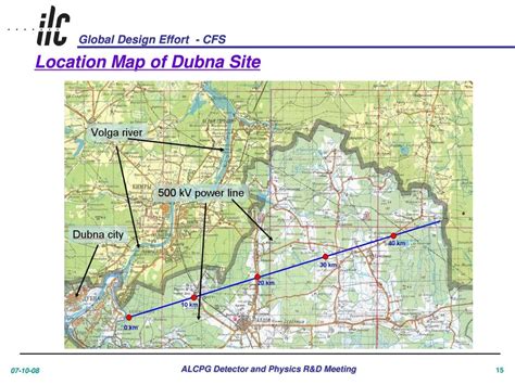 american linear colider physics group impressions dubna site