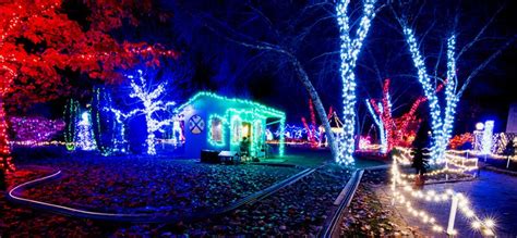 Winter Garden Aglow Boise Christmas Festival 2025 Un País De Las Maravillas