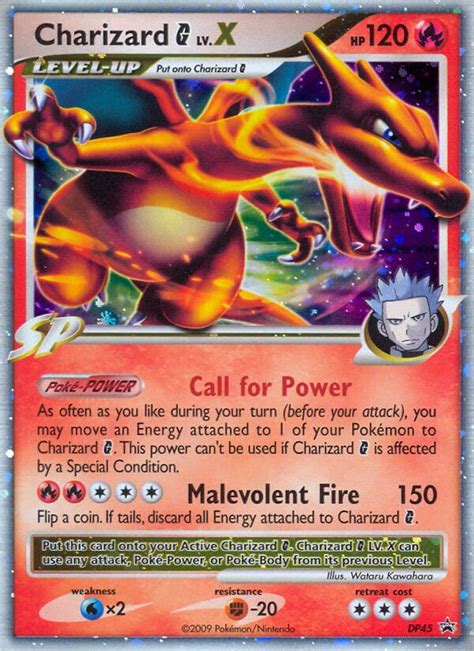 Pokemon Charizard X Card