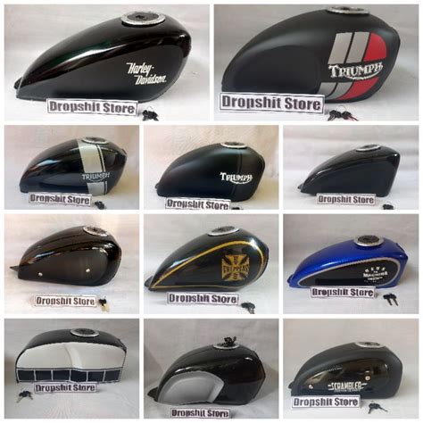 Japstyle Custom Tank Triumph Tank Scrambler Tank Bobber Tank Bratstyle