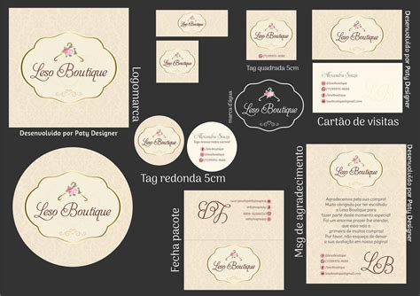 Paty Designer Identidade Visual De Boutique Entregue