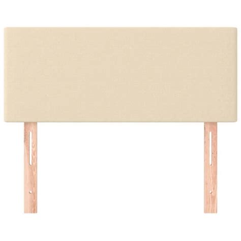 Tête de lit Crème 90x5x78 88 cm Tissu HAUTE QUALITE YOSOO