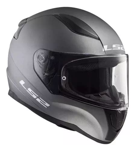 Casco Ls Ff Rapid Solid Matt Titanium