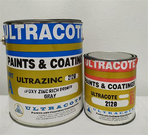 Ultrazinc Paints Coating Epoxy Zinc Rich Primer Gray Ultracote