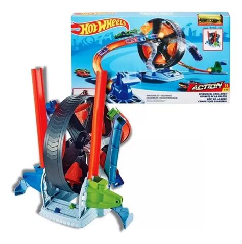 Hot Wheels Action Pista Competi O Girat Ria Gjm Mattel Parcelamento Sem Juros