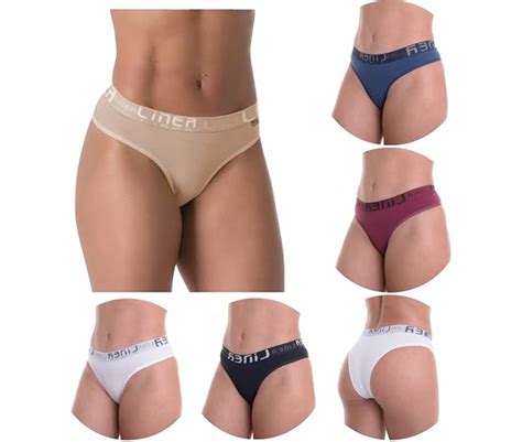 Kit Calcinhas Cintura Alta B Sica Algod O Lingerie Ofertinha Promo Es