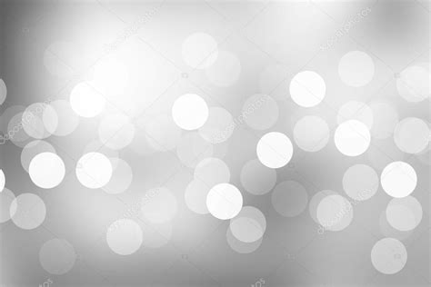 Gray Bokeh With Blurred Abstract Background Stock Photo By KittikornPh