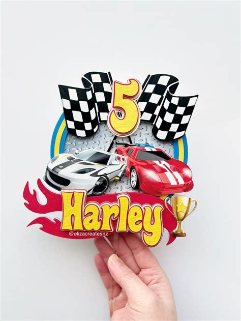 Hot Wheels Cake Topper Hot Wheels Party Etsy Hot Wheels Party Hot Wheels Birthday Hot