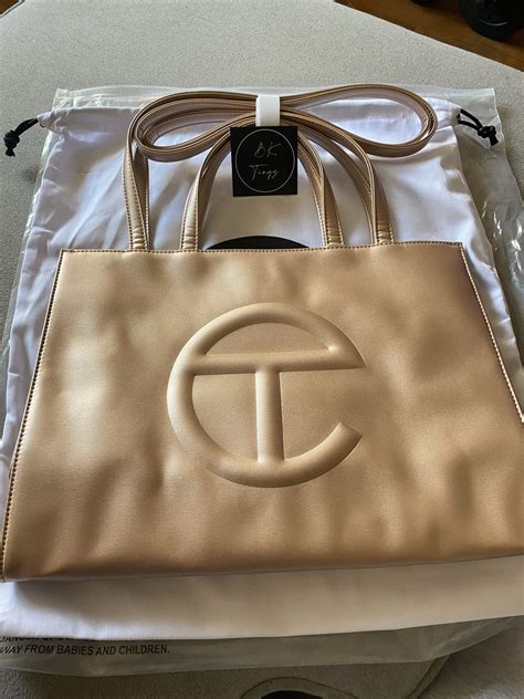 Telfar Telfar Medium Copper Shopping Bag Grailed