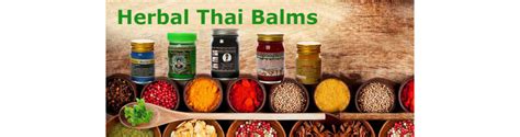 Thai balms and ointments - Agarthara Health Shop