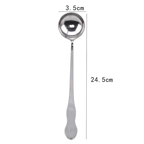 Stainless Steel Long Handle Stirring Spoon Ice Cre Grandado