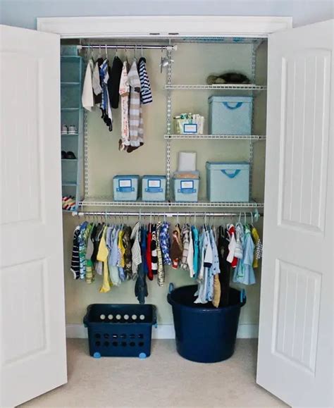 Nursery Closet Organization Easy Diy Baby Closet Organization Ideas