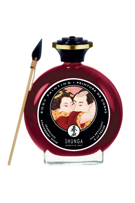 SHUNGA Body Painting Strawberry Sparkling Wine